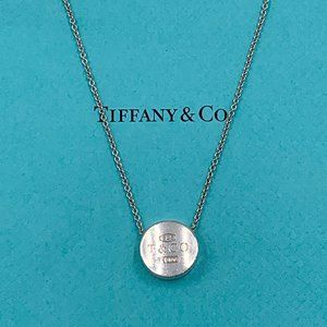 Authentic Tiffany & Co 1837 Concave Necklace